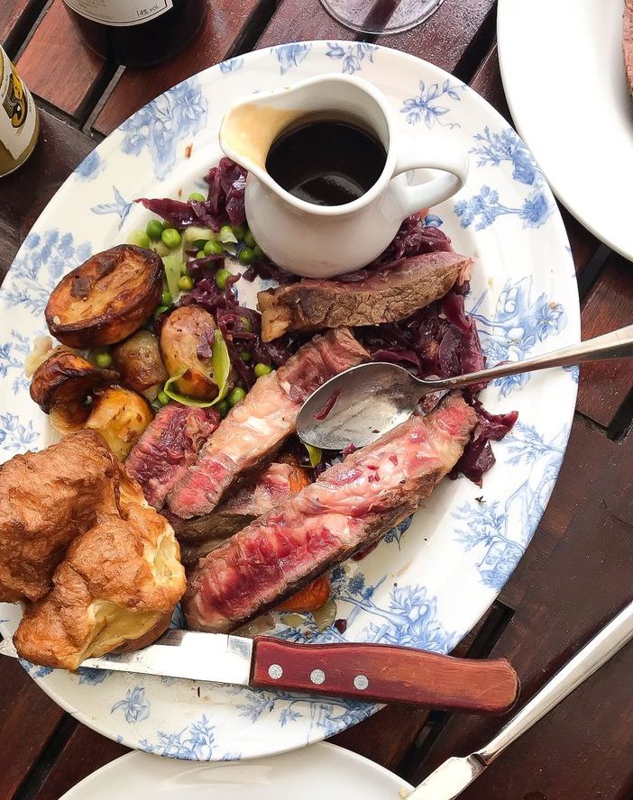 Sunday roast dinner